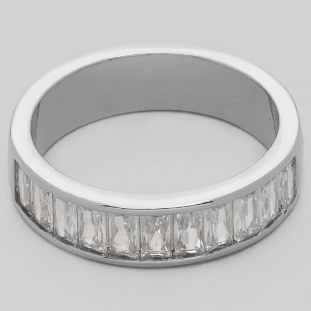 1 LEFT!! SILVER ROMAN NUMERAL RING
